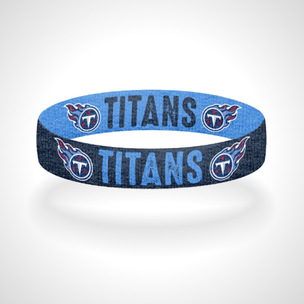 Reversible Tennessee Titans Wristband Bracelet